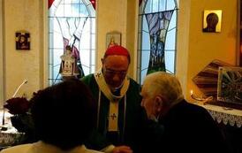 Msza św. w hospicjum