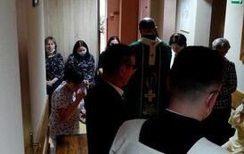 Msza św. w hospicjum