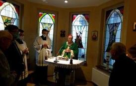 Msza św. w hospicjum