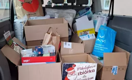 Mikołajkowa zbiórka podsumowanie